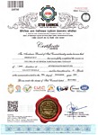 Сертификат "Терапия панчакармы" ,Диншад Кожикодан Виттил