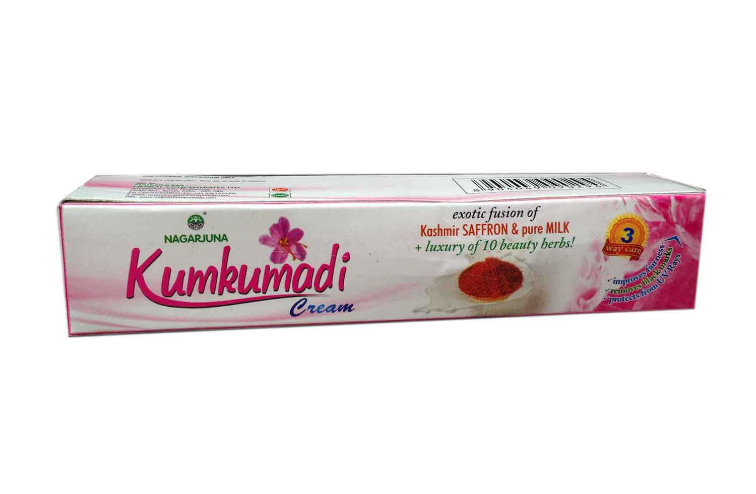 Кумкумади (Kumkumadi) крем с козьим молоком.